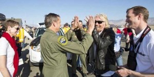 Passenger Spaceship breaks sound barrier